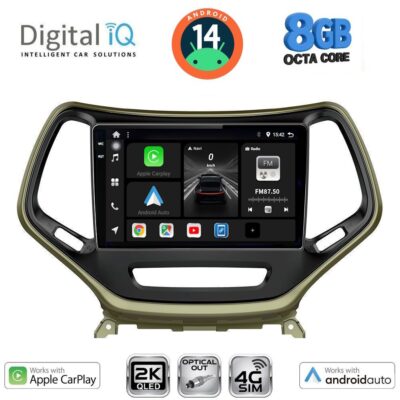VL Garage - DIGITAL IQ BXK 20273_CPAA (10inc) MULTIMEDIA TABLET for JEEP CHEROKEE mod. 2014> - VL-DIQ_BXK_20273