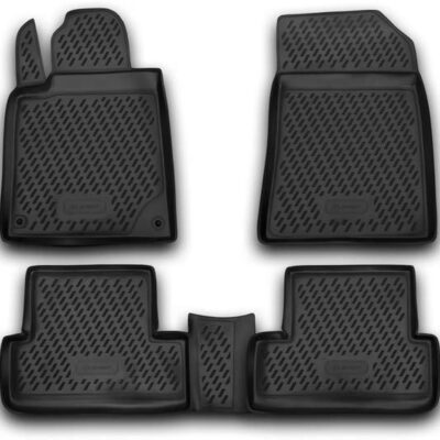 VL Garage - ΜΑΡΚΕ ΠΑΤΑΚΙΑ ΣΕ ΣΚΑΦΗ TPE ΛΑΣΤΙΧΟ ΓΙΑ PEUGEOT 407 2004+ ΣΕ ΜΑΥΡΟ ΧΡΩΜΑ NOVLINE - 4 ΤΕΜ. - VL-CARPGT00015