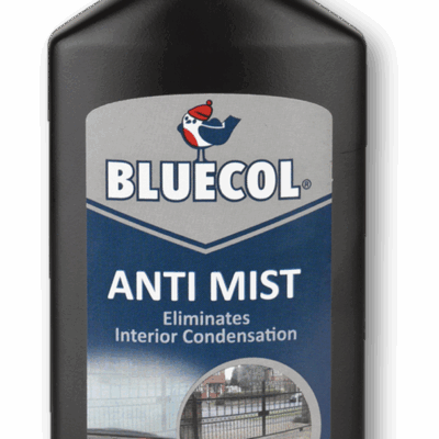 VL Garage - ΑΝΤΙΘΑΜΒΩΤΙΚΟ ΤΖΑΜΙΩΝ ΥΓΡΟ BLUECOL ANTI MIST 250ML - VL-BAM250