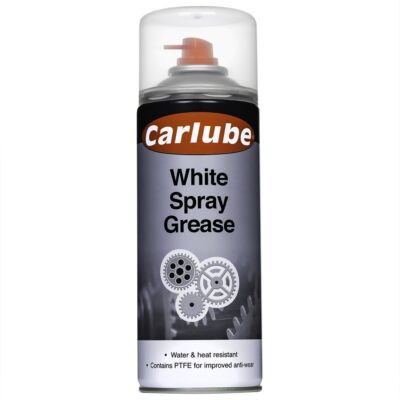 VL Garage - ΣΠΡΕΥ ΛΕΥΚΟΥ ΓΡΑΣΣΟΥ CARLUBE WHITE SPRAY GREASE 400ML - VL-CP-CWS412