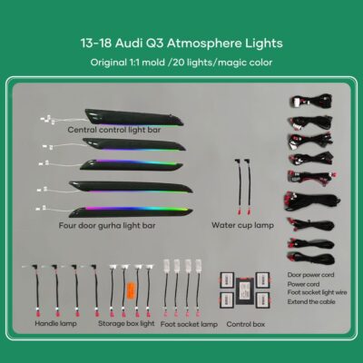 VL Garage - DIQ AMBIENT AUDI Q3 8U (Digital iQ Ambient Light Audi Q3 mod. 2013-2018