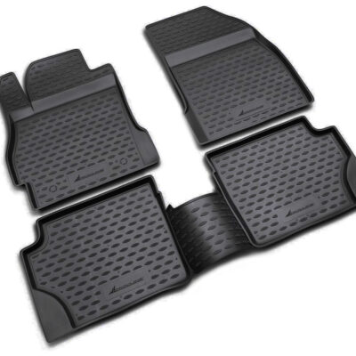 VL Garage - ΜΑΡΚΕ ΠΑΤΑΚΙΑ ΣΕ ΣΚΑΦΗ TPE ΛΑΣΤΙΧΟ ΓΙΑ MAZDA 2 10/2007+ ΣΕ ΜΑΥΡΟ ΧΡΩΜΑ NOVLINE - 4 ΤΕΜ. - VL-EXP.NLC.33.15.210K
