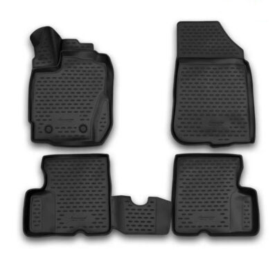 VL Garage - ΜΑΡΚΕ ΠΑΤΑΚΙΑ ΣΕ ΣΚΑΦΗ TPE ΛΑΣΤΙΧΟ ΓΙΑ DACIA (RENAULT) DUSTER 2010-2017 ΜΕ ΛΑΒΗ ΤΑΠΑΣ ΒΕΝΖΙΝΗΣ NOVLINE (ΜΑΥΡΟ) - 4 ΤΕΜ. - VL-EXP.NLC.3D.41.40.210K