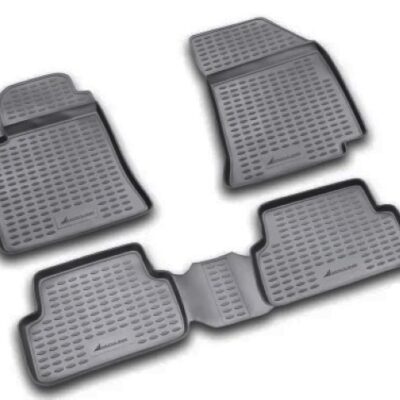 VL Garage - ΜΑΡΚΕ ΠΑΤΑΚΙΑ ΣΕ ΣΚΑΦΗ TPE ΛΑΣΤΙΧΟ ΓΙΑ RENAULT LAGUNA 2001-2007 ΣΕ ΜΑΥΡΟ ΧΡΩΜΑ NOVLINE - 4 ΤΕΜ. - VL-EXP.NLC.41.03.210
