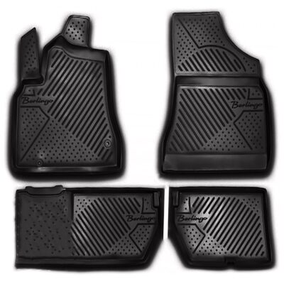 VL Garage - ΜΑΡΚΕ ΠΑΤΑΚΙ ΣΚΑΦΗ ΠΟΡΤ ΜΠΑΓΚΑΖ ΓΙΑ CITROEN BERLINGO B9 2008-2018 ΜΑΡΚΕ ΠΑΤΑΚΙΑ ΣΕ ΣΚΑΦΗ TPE ΛΑΣΤΙΧΟ ΣΕ ΜΑΥΡΟ ΧΡΩΜΑ NOVLINE - 4 ΤΕΜ. - VL-EXP.C000000001