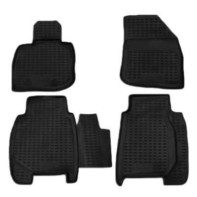 VL Garage - ΜΑΡΚΕ ΠΑΤΑΚΙΑ ΣΕ ΣΚΑΦΗ TPE ΛΑΣΤΙΧΟ ΓΙΑ HONDA CIVIC 5D 2006+ ΣΕ ΜΑΥΡΟ ΧΡΩΜΑ NOVLINE - 4 ΤΕΜ.? - VL-EXP.NLC.18.08.210K