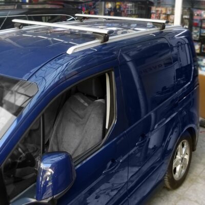 VL Garage - KIT ΜΕ ΜΠΑΡΕΣ ΟΡΟΦΗΣ ΓΙΑ FORD TRANSIT CONNECT ΜΕ FLUSH RAILS 2013+ ΑΛΟΥΜΙΝΙΟΥ ΜΕΝΑΒΟ (LINCE XL 8880/MB) - VL-MP.FO.037/MB-ALU