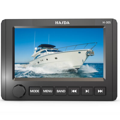 VL Garage - HASDA MP5 PLAYER H-305 4x50W ΜΕ ΡΑΔΙΟΦΩΝΟ/USB/BLUETOOTH (ΑΔΙΑΒΡΟΧΟ / ΜΑΥΡΟ) - VL-H-305