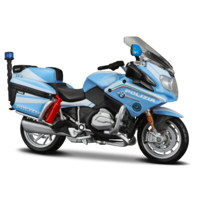 VL Garage - ΜΙΝΙΑΤΟΥΡΑ BMW R1200RT MOTO ΑΣΤΥΝΟΜΙΑΣ POLIZIA 1:18 BURAGO - 1 ΤΕΜ. - VL-BU15953