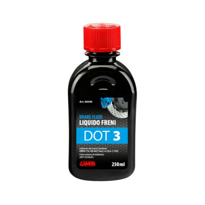 VL Garage - ΥΓΡΟ ΦΡΕΝΩΝ DOT 3 - FMVSS 116 / ISO 4925 CLASS 3 / SAE J-1703 250ml LAMPA - 1 ΤΕΜ. - VL-00590