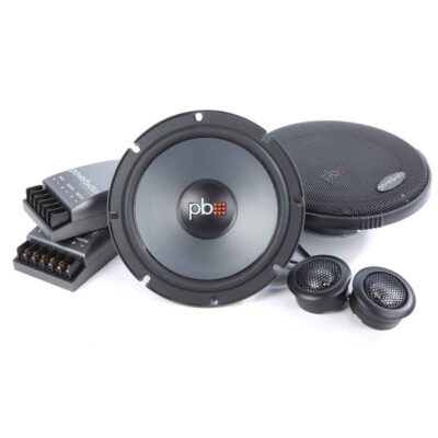 VL Garage - PowerBass L2-6C Διαιρούμενα Ηχεία Αυτοκινήτου 6.5" 75W RMS (Ζεύγος) - VL-