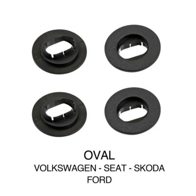 VL Garage - VOLKSWAGEN/SEAT/SKODA/FORD ΚΟΥΜΠΩΜΑΤΑ ΚΛΙΠΣ ΓΙΑ ΠΑΤΑΚΙΑ (ΟΒΑΛ) - 4 ΤΕΜ. - VL-22995