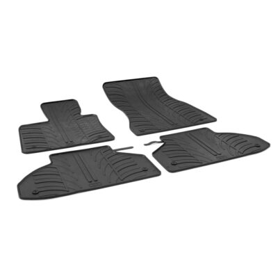 VL Garage - ΜΑΡΚΕ ΠΑΤΑΚΙΑ ΣΕ ΣΚΑΦΗ ΛΑΣΤΙΧΟ ΓΙΑ BMW X6 F16 12/2014-2019 SUMISURA ΣΕ ΜΑΥΡΟ ΧΡΩΜΑ ME ΚΟΥΜΠΩΜΑΤΑ LAMPA - 4 ΤΕΜ. - VL-24403