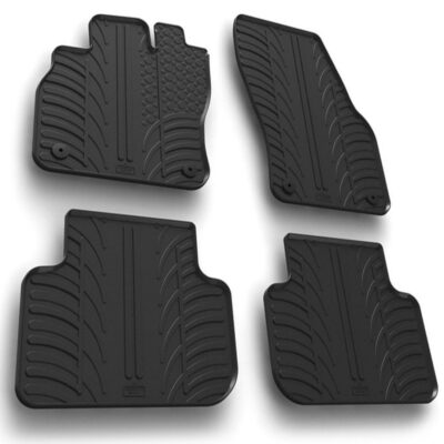 VL Garage - ΜΑΡΚΕ ΠΑΤΑΚΙΑ ΣΕ ΣΚΑΦΗ ΛΑΣΤΙΧΟ ΓΙΑ AUDI Q3 / Q3 SPORTBACK 01/2019+ SUMISURA ΣΕ ΜΑΥΡΟ ΧΡΩΜΑ ME ΚΟΥΜΠΩΜΑΤΑ LAMPA - 4 ΤΕΜ. - VL-24542