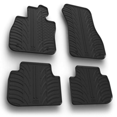 VL Garage - ΜΑΡΚΕ ΠΑΤΑΚΙΑ ΣΕ ΣΚΑΦΗ ΛΑΣΤΙΧΟ ΓΙΑ BMW ΣΕΙΡΑ 1 F40 07/2019+ SUMISURA ΣΕ ΜΑΥΡΟ ΧΡΩΜΑ ME ΚΟΥΜΠΩΜΑΤΑ LAMPA - 4 ΤΕΜ. - VL-24543