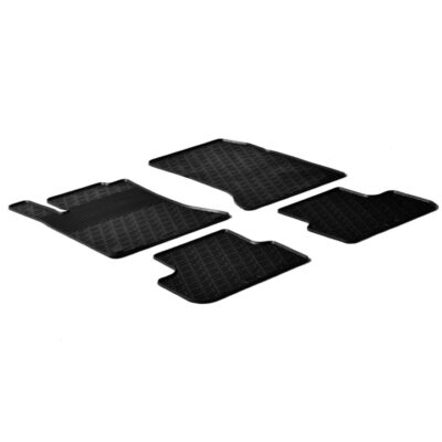 VL Garage - ΜΑΡΚΕ ΠΑΤΑΚΙΑ ΣΕ ΣΚΑΦΗ ΛΑΣΤΙΧΟ ΓΙΑ MERCEDES CLA C117 4D 02/2013-2019 / MERCEDES A CLASS W176 10/2012-2018 / B CLASS W246 10/2011-2019 SUMISURA ΣΕ ΜΑΥΡΟ ΧΡΩΜΑ ME ΚΟΥΜΠΩΜΑΤΑ LAMPA - 4 ΤΕΜ. - VL-24567