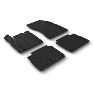 VL Garage - ΜΑΡΚΕ ΠΑΤΑΚΙΑ ΣΕ ΣΚΑΦΗ ΛΑΣΤΙΧΟ ΓΙΑ NISSAN X-TRAIL 10/2022+ ΥΒΡΙΔΙΚΟ/ΑΥΤΟΜΑΤΟ (HYBRID/ AUTOMATIC) SUMISURA ΣΕ ΜΑΥΡΟ ΧΡΩΜΑ ME ΚΟΥΜΠΩΜΑΤΑ LAMPA - 4 ΤΕΜ. - VL-24669