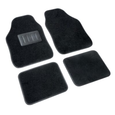 VL Garage - ΠΑΤΑΚΙΑ ΜΟΚΕΤΑ BASIC 41χ65+39χ32 cm (ΠΟΛΥΠΡΟΠΥΛΕΝΙΟ) ΜΑΥΡΟ 4ΤΕΜ. - VL-25119