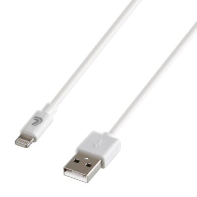 VL Garage - ΚΑΛΩΔΙΟ ΦΟΡΤΙΣΗΣ ΚΑΙ ΣΥΓΧΡΟΝΙΣΜΟΥ 100 cm APPLE 8 PIN ESSENTIALS LINE (ΛΕΥΚΟ) - VL-L3880.7/T