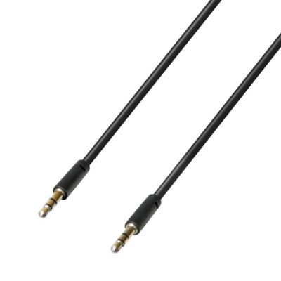 VL Garage - ΚΑΛΩΔΙΟ ΗΧΟΥ ΓΙΑ ΘΥΡΑ AUX 100cm STEREO JACK ESSENTIALS LINE (JACK ΣΕ JACK 3