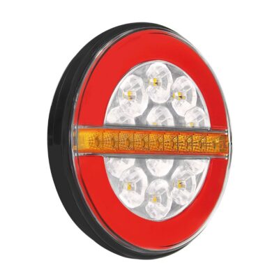 VL Garage - ΦΩΣ ΠΙΣΩ ΑΡΙΣΤΕΡΟ 12/24V DYNAMIC-O 140 mm ΜΕ 29 LED 3 ΧΡΗΣΕΙΣ ΘΕΣΕΩΣ/ΦΛΑΣ/STOP (ΚΟΚΚΙΝΟ/ΠΟΡΤΟΚΑΛΙ/ΛΕΥΚΟ) - 1 ΤΕΜ. - VL-41548