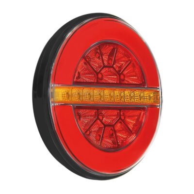 VL Garage - ΦΩΣ ΠΙΣΩ ΔΕΞΙ 12/24V DYNAMIC-O 140 mm ΜΕ 29 LED 3 ΧΡΗΣΕΙΣ ΟΜΙΧΛΗΣ/ΘΕΣΕΩΣ/ΦΛΑΣ (ΚΟΚΚΙΝΟ/ΠΟΡΤΟΚΑΛΙ) - 1 ΤΕΜ. - VL-L4154.9