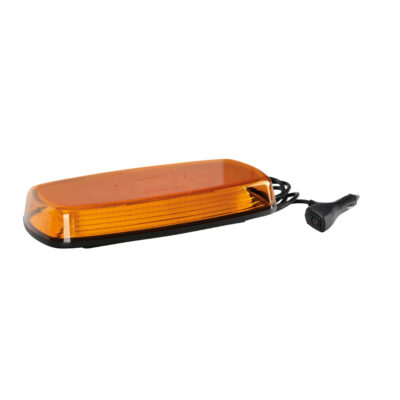 VL Garage - ΦΑΡΟΣ/ΣΤΡΟΜΠΟ MINI BAR 12/24V 38W 84LED ΠΟΡΤΟΚΑΛΙ 7 ΧΡΗΣΕΩΝ ΜΕ ΦΙΣ ΑΝΑΠΤΗΡΑ ΜΑΓΝΗΤΙΚΟ 304