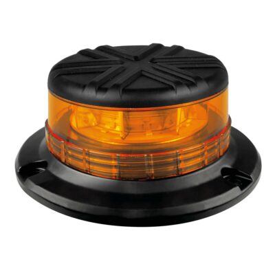VL Garage - ΦΑΡΟΣ ΠΕΡΙΣΤΡΕΦΟΜΕΝΟΣ ΜΕ ΙΣΙΑ ΒΑΣΗ 8LED RL-14 9-32V 3 ΛΕΙΤΟΥΡΓΙΩΝ ΒΙΔΩΤΟΣ ΠΟΡΤΟΚΑΛΙ 110x75mm - VL-72918