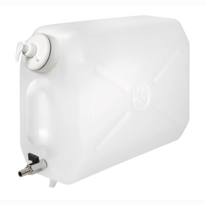 VL Garage - ΜΠΕΤΟΝΙ ΝΕΡΟΥ 25L ΟΡΙΖΟΝΤΙΑΣ ΧΡΗΣΗΣ ΠΛΑΣΤΙΚΟ ΛΕΥΚΟ ΜΕ ΒΡΥΣΑΚΙ ΚΑΙ ΑΠΟΣΠΩΜΕΝΟ ΔΟΧΕΙΟ ΣΑΠΟΥΝΙΟΥ 250 ml (Μ531 Χ Π206 Χ Υ360 mm) LAMPA - 1 ΤΕΜ. - VL-L9786.8