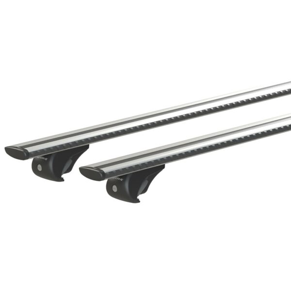 ΜΠΑΡΕΣ ΟΡΟΦΗΣ ΑΝΟΔ. ΑΛΟΥΜΙΝΙΟΥ SILENZIO (M) 120cm 100max NORDRIVE (RAILING STANDARD/S/W) - 2 ΤΕΜ. - Image 2