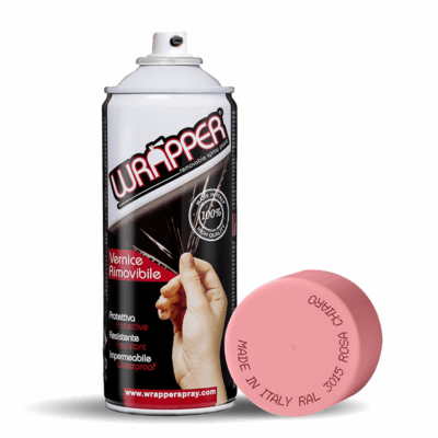 VL Garage - ΦΙΛΜ ΣΕ ΣΠΡΕΥ WRAPPER RAL COLOURS ΡΟΖ 400ml – 1 ΤΕΜ. - VL-WR3015