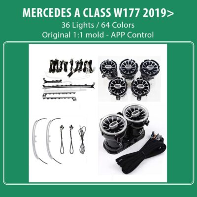 VL Garage - DIQ AMBIENT 8176 A4D BENZ A (W177) mod.2019-2022 (Digital iQ Ambient Light MERCEDES A W177 mod.2019-2022