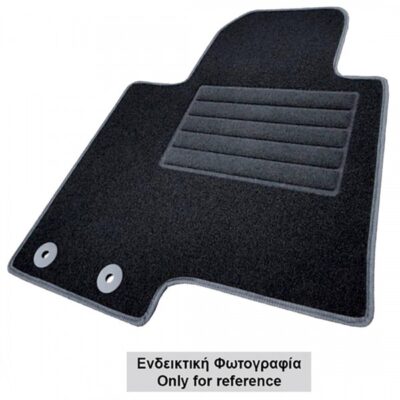 VL Garage - ΜΑΡΚΕ ΠΑΤΑΚΙΑ ΜΟΚΕΤΑ ΓΙΑ VW SHARAN MK2 7ΘΕΣΙΟ 2010-2020 ΣΕ ΜΑΥΡΟ ΧΡΩΜΑ ΜΕ ΚΟΥΜΠΩΜΑΤΑ CIK - 5 ΤΕΜ. - VL-VM.VW.840275/CK