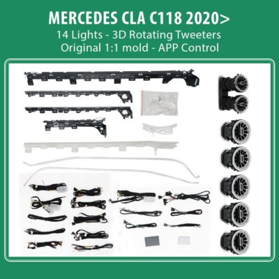 VL Garage - DIQ AMBIENT 8179 A4 MERCEDES CLA (C118) (Digital iQ Ambient Light for Mercedes CLA (C118) mod.2020>