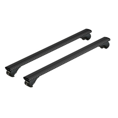 VL Garage - ΜΠΑΡΕΣ ΟΡΟΦΗΣ ΑΝΟΔIΩΜΕΝΟ ΑΛΟΥΜΙΝΙΟΥ (Μ) 120 cm 100max ΜΑΥΡΗ SILENZIO (RAILING STANDARD/S/W)​NORDRIVE - 2 ΤΕΜ. - VL-L.N15090