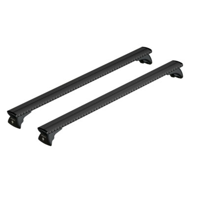 VL Garage - ΜΠΑΡΕΣ ΟΡΟΦΗΣ ΑΝΟΔIΩΜΕΝΟ ΑΛΟΥΜΙΝΙΟΥ (Μ) 120cm ΜΑΥΡΗ SILENZIO (IN-RAIL/FLUSH RAILING) ​NORDRIVE - 2 ΤΕΜ. - VL-N15100