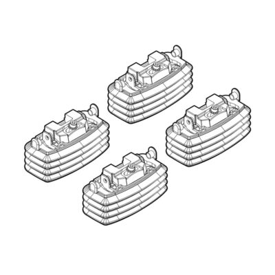 VL Garage - ΑΚΡΑ ΓΙΑ ΜΠΑΡΕΣ NORDRIVE ΓΙΑ MERCEDES E-KLAS W211 3/02-2/09 KIT - VL-N21018