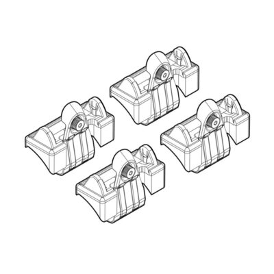 VL Garage - ΑΚΡΑ ΓΙΑ ΜΠΑΡΕΣ NORDRIVE ΓΙΑ OPEL MERIVA 04/03-04/10 KIT - VL-N21026