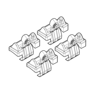 VL Garage - ΑΚΡΑ ΓΙΑ ΜΠΑΡΕΣ NORDRIVE ΓΙΑ AUDI A6 9/04-3/11 KIT - VL-N21035