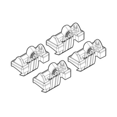 VL Garage - ΑΚΡΑ ΓΙΑ ΜΠΑΡΕΣ NORDRIVE ΓΙΑ AUDI A3 SPORTBACK 09/04-10/12 KIT - VL-N21039