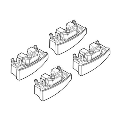 VL Garage - ΑΚΡΑ ΓΙΑ ΜΠΑΡΕΣ NORDRIVE ΓΙΑ BMW ΣΕΙΡΑ 3 4D E90 03/05-12/11 KIT - VL-N21114