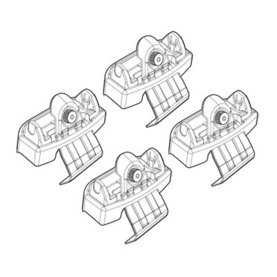 VL Garage - ΑΚΡΑ ΓΙΑ ΜΠΑΡΕΣ NORDRIVE ΓΙΑ AUDI A4 11/07+ KIT - VL-N21122