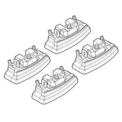 VL Garage - ΑΚΡΑ ΓΙΑ ΜΠΑΡΕΣ NORDRIVE ΓΙΑ MERCEDES A-CLASS W176 10/12+ KIT - VL-N21144