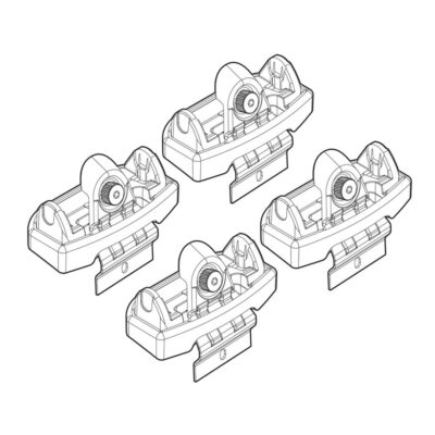 VL Garage - ΑΚΡΑ ΓΙΑ ΜΠΑΡΕΣ NORDRIVE ΓΙΑ NISSAN QASHQAI 03/07+ KIT - VL-N21147