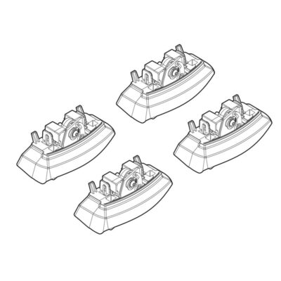 VL Garage - ΑΚΡΑ ΓΙΑ ΜΠΑΡΕΣ NORDRIVE ΓΙΑ OPEL ADAM 02/13+ KIT - VL-N21154