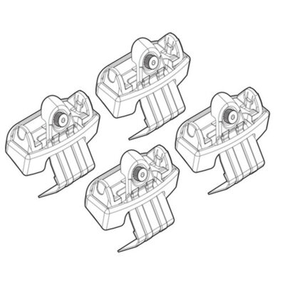 VL Garage - ΑΚΡΑ ΓΙΑ ΜΠΑΡΕΣ NORDRIVE ΓΙΑ CITROEN C4 PICASSO 6/13+ KIT - VL-N21157