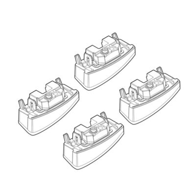 VL Garage - ΑΚΡΑ ΓΙΑ ΜΠΑΡΕΣ NORDRIVE ΓΙΑ FIAT PANDA 2/12+ KIT - VL-N21159