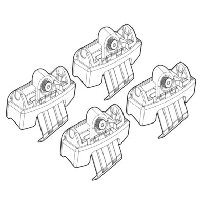 VL Garage - ΑΚΡΑ ΓΙΑ ΜΠΑΡΕΣ NORDRIVE ΓΙΑ NISSAN QASHQAI 02/14+ KIT - VL-N21160