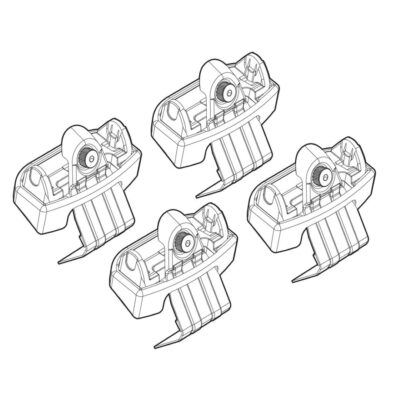VL Garage - ΑΚΡΑ ΓΙΑ ΜΠΑΡΕΣ NORDRIVE ΓΙΑ KIA VENGA 2/10+ KIT - VL-N21166