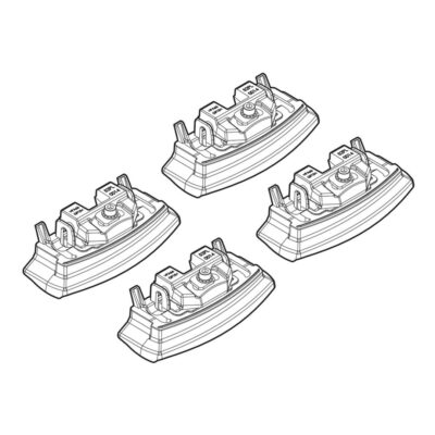 VL Garage - ΑΚΡΑ ΓΙΑ ΜΠΑΡΕΣ NORDRIVE ΓΙΑ HYUNDAI i20 3D/5D 11/14+ KIT - VL-N21174